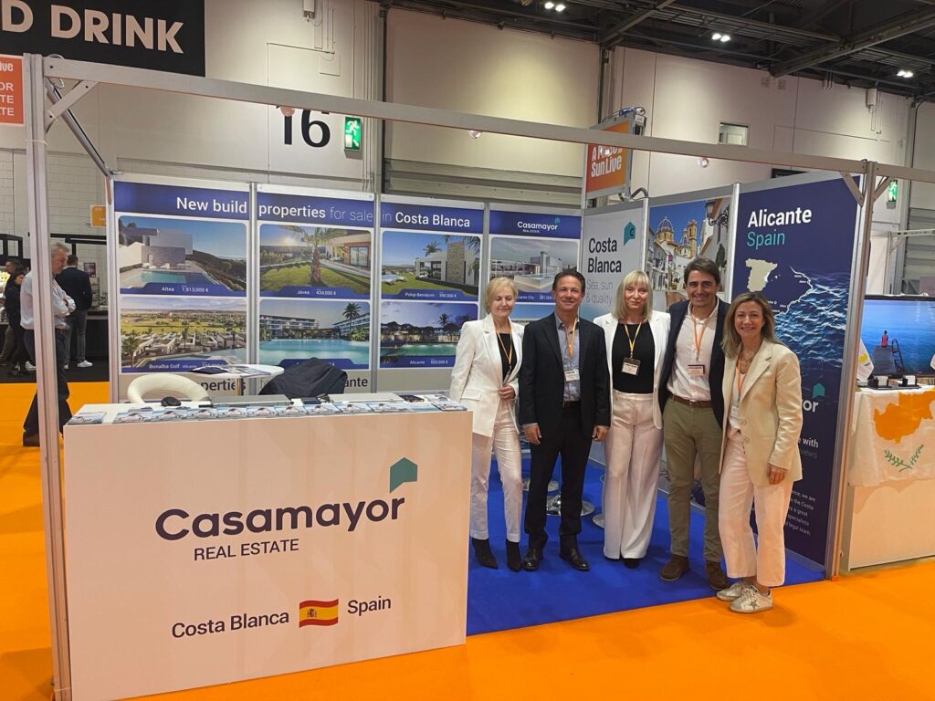 Inmobiliaria Casamayor en feria internacional de Londres